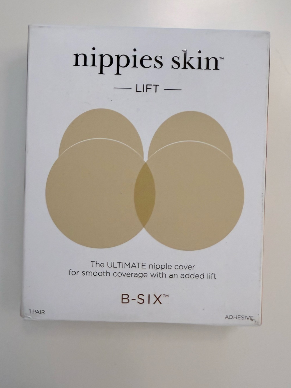 Lift B-SIX Nude Nipple Covers - 1 Pair